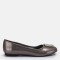 Babet Füme Yaldızlı Taşlı Tokalı