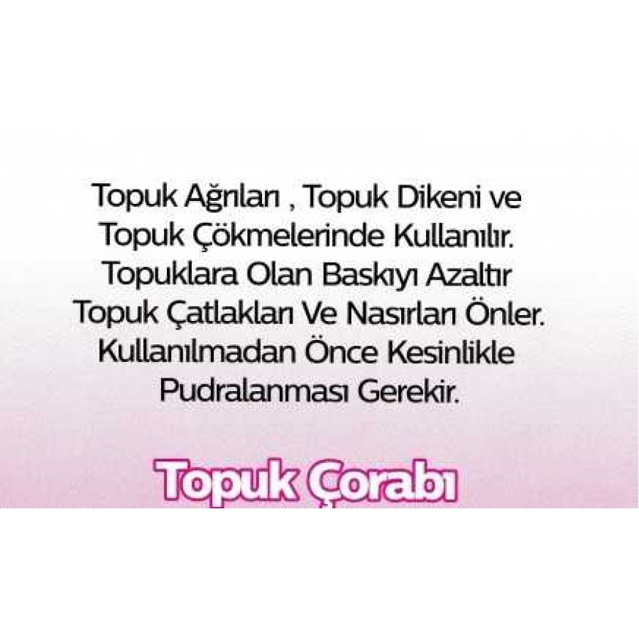 Topuk Çorabı