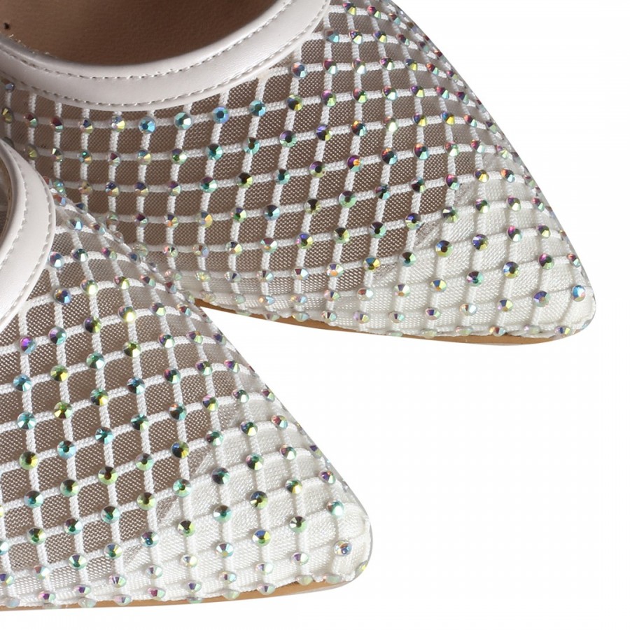 Stiletto Gelin Ayakkabısı Kemerli