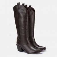 Kahverengi  Kovboy Model Çizme