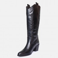 Siyah Kovboy Model Çizme