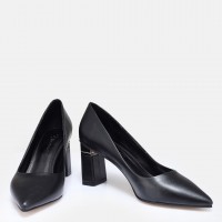 Stiletto Siyah Topuklu Ayakkabı
