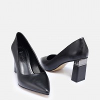 Stiletto Siyah Topuklu Ayakkabı
