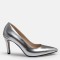 Lame Stiletto Topuklu Ayakkabı