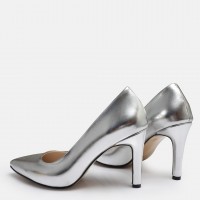 Lame Stiletto Topuklu Ayakkabı
