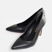 Siyah Stiletto Topuklu Ayakkabı