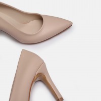 Ten Rengi Stiletto Topuklu Ayakkabı