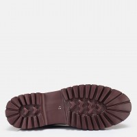 Kalın Tabanlı Loafer Ayakkabı Bordo
