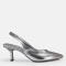 Gümüş Arkası Açık Stiletto