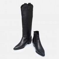 Siyah Kovboy Çizme Bot Modeli