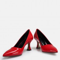 Kırmızı Rugan Stiletto