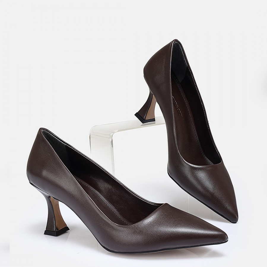 Kahverengi Stiletto