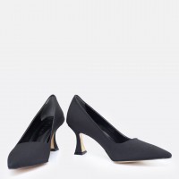 Siyah Saten Stiletto