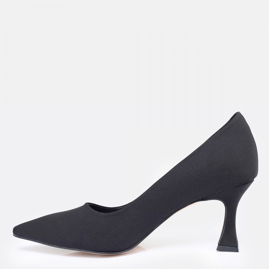 Siyah Saten Stiletto