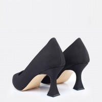 Siyah Saten Stiletto