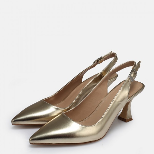 Dore Arkası Açık Stiletto