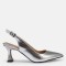Lame Arkası Açık Stiletto