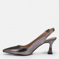 Stiletto Arkası Açık Füme