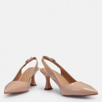 Ten Rugan Arkası Açık Stiletto