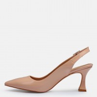 Ten Rugan Arkası Açık Stiletto