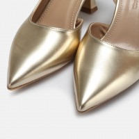 Stiletto Mat Altın Rengi