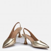 Stiletto Mat Altın Rengi