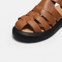 Taba Kafes Model Hakiki Deri Sandalet