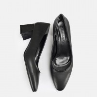 Stiletto Siyah Topuklu Ayakkabı