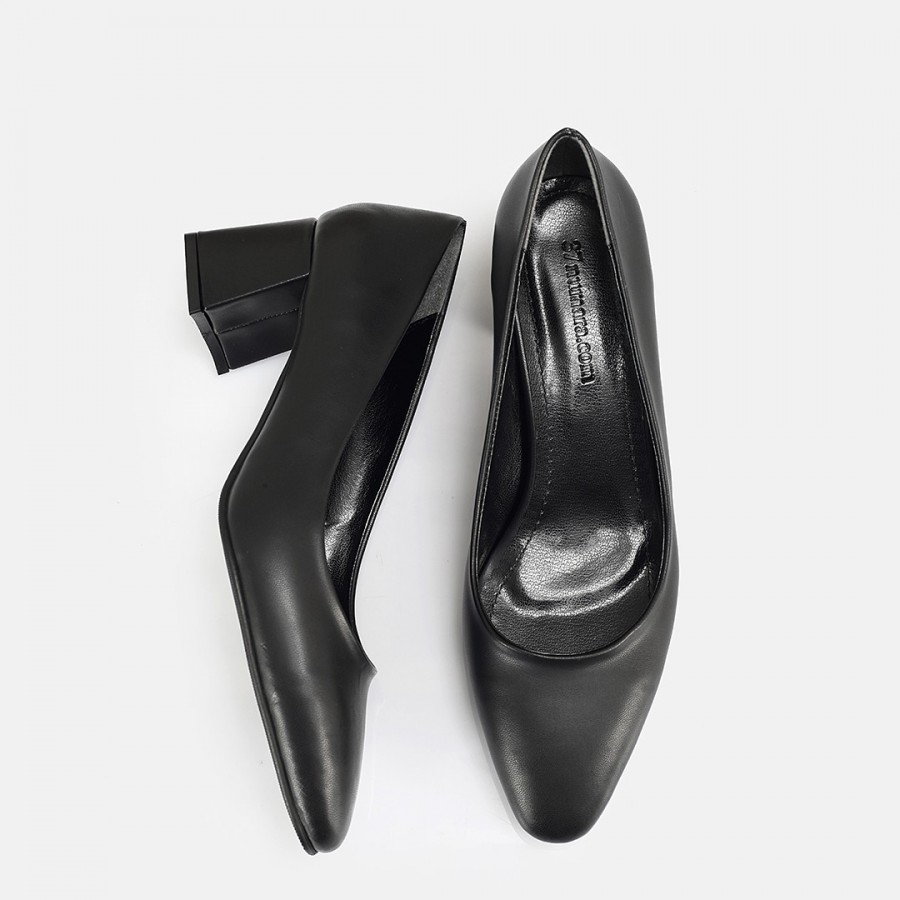 Stiletto Siyah Topuklu Ayakkabı