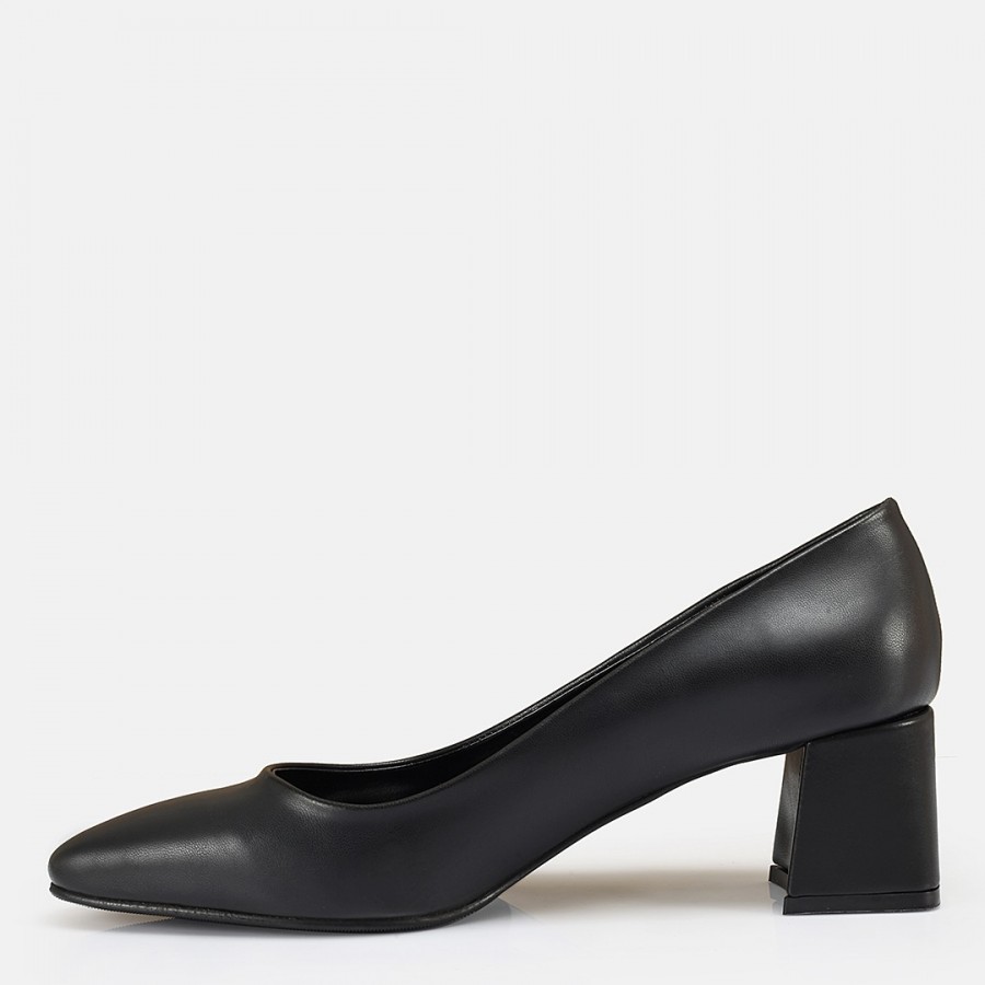 Stiletto Siyah Topuklu Ayakkabı