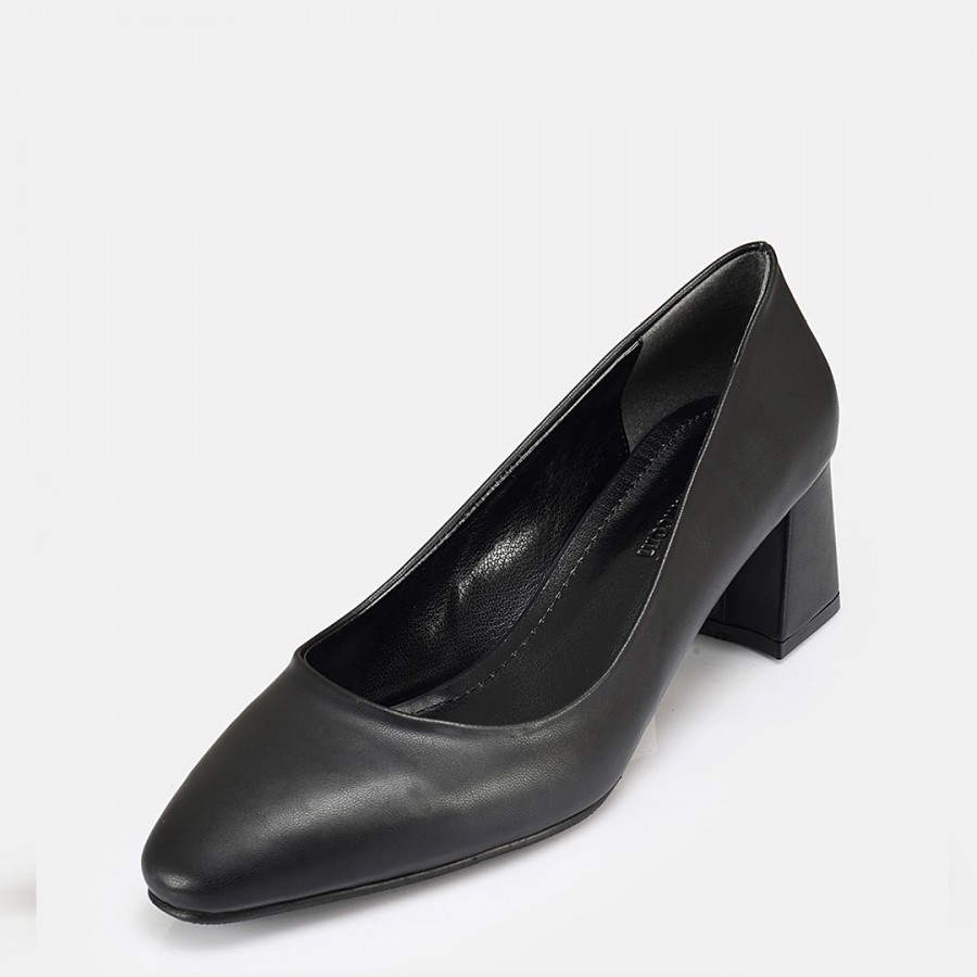 Stiletto Siyah Topuklu Ayakkabı