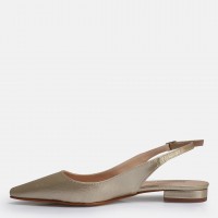 Babet Ayakkabı Altın Stiletto Model