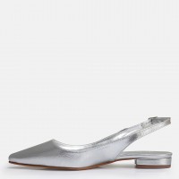 Babet Ayakkabı Gümüş Stiletto Model