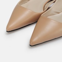 Babet Ayakkabı Nude Stiletto Model