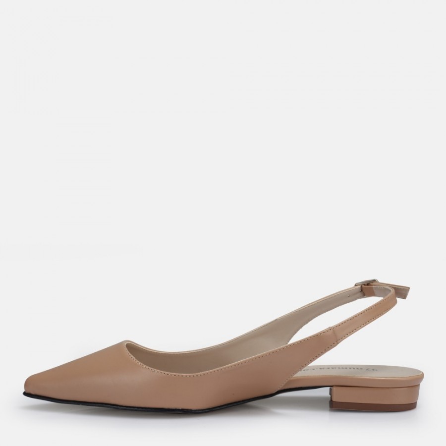 Babet Ayakkabı Nude Stiletto Model