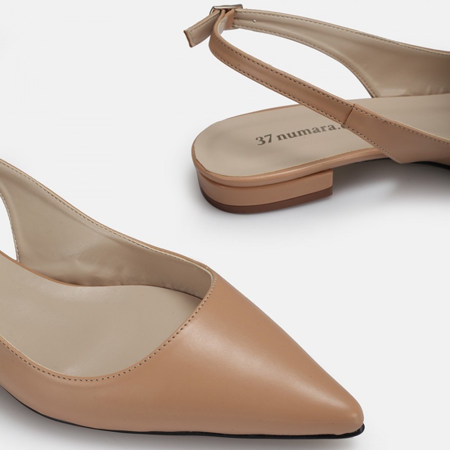 Babet Ayakkabı Nude Stiletto Model