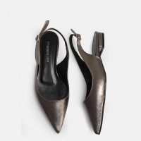Babet Ayakkabı Platin Stiletto Model