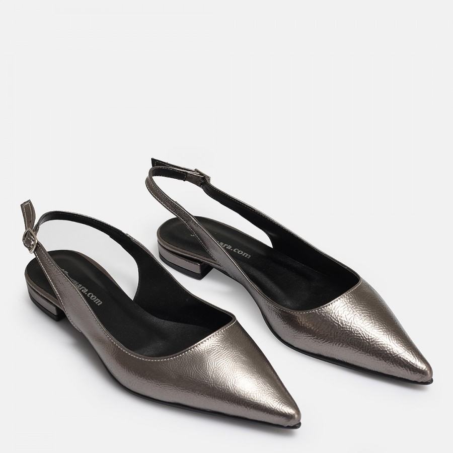 Babet Ayakkabı Platin Stiletto Model