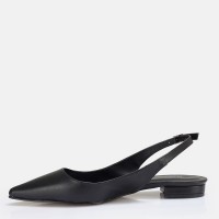 Babet Ayakkabı Siyah Stiletto Model