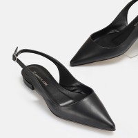 Babet Ayakkabı Siyah Stiletto Model