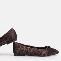 Babet Ayakkabı Leopar Taşlı