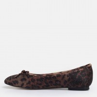 Babet Ayakkabı Leopar Taşlı
