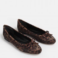 Babet Ayakkabı Leopar Taşlı