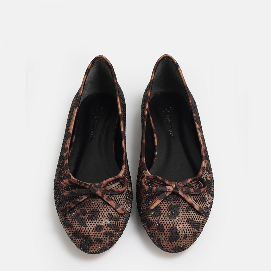 Babet Ayakkabı Leopar Taşlı