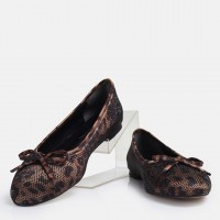 Babet Ayakkabı Leopar Taşlı