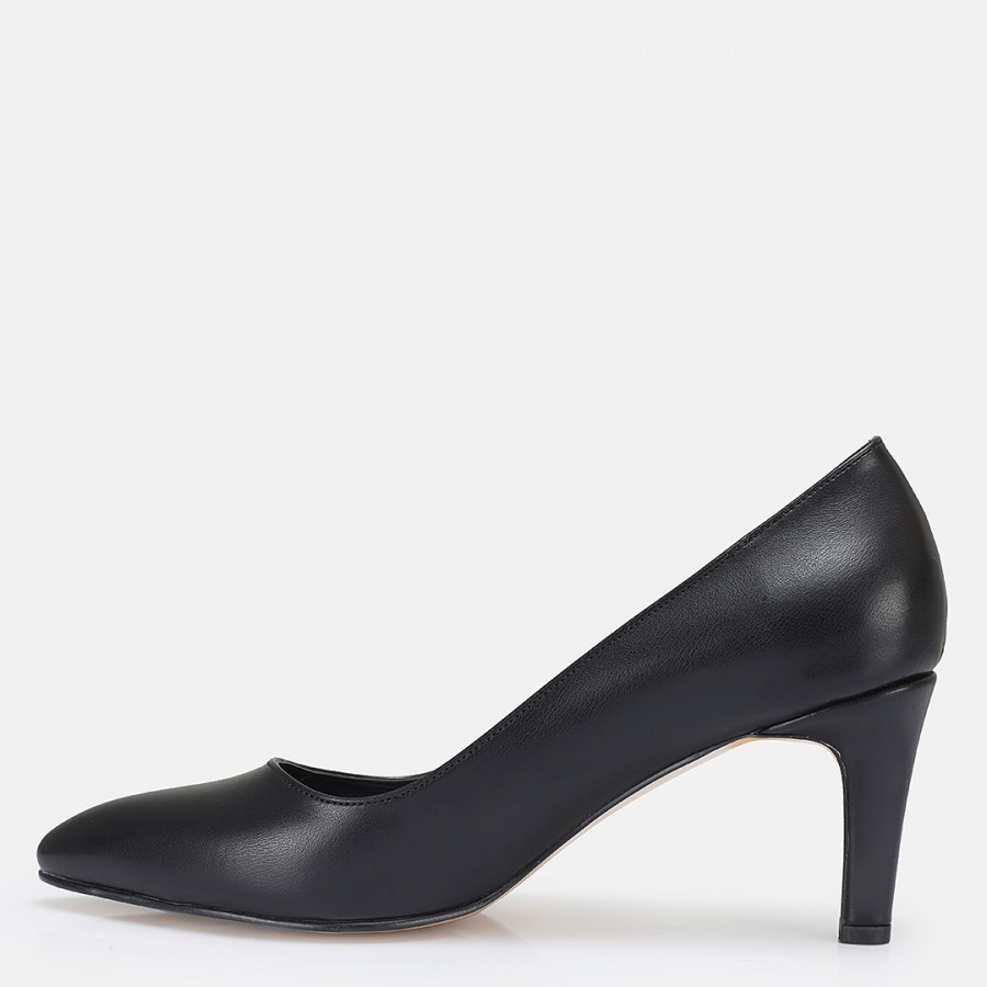 Stiletto Siyah Topuklu Ayakkabı