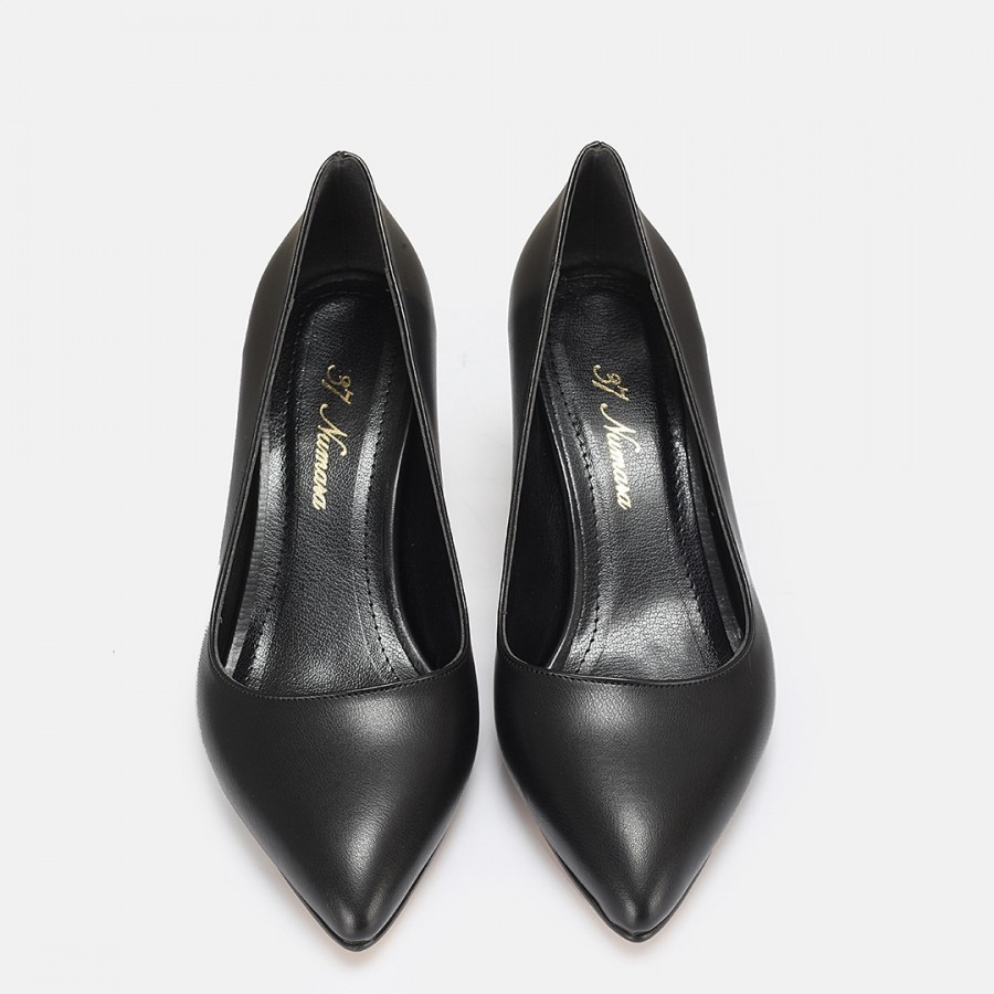 Stiletto Siyah Topuklu Ayakkabı