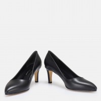 Stiletto Siyah Topuklu Ayakkabı