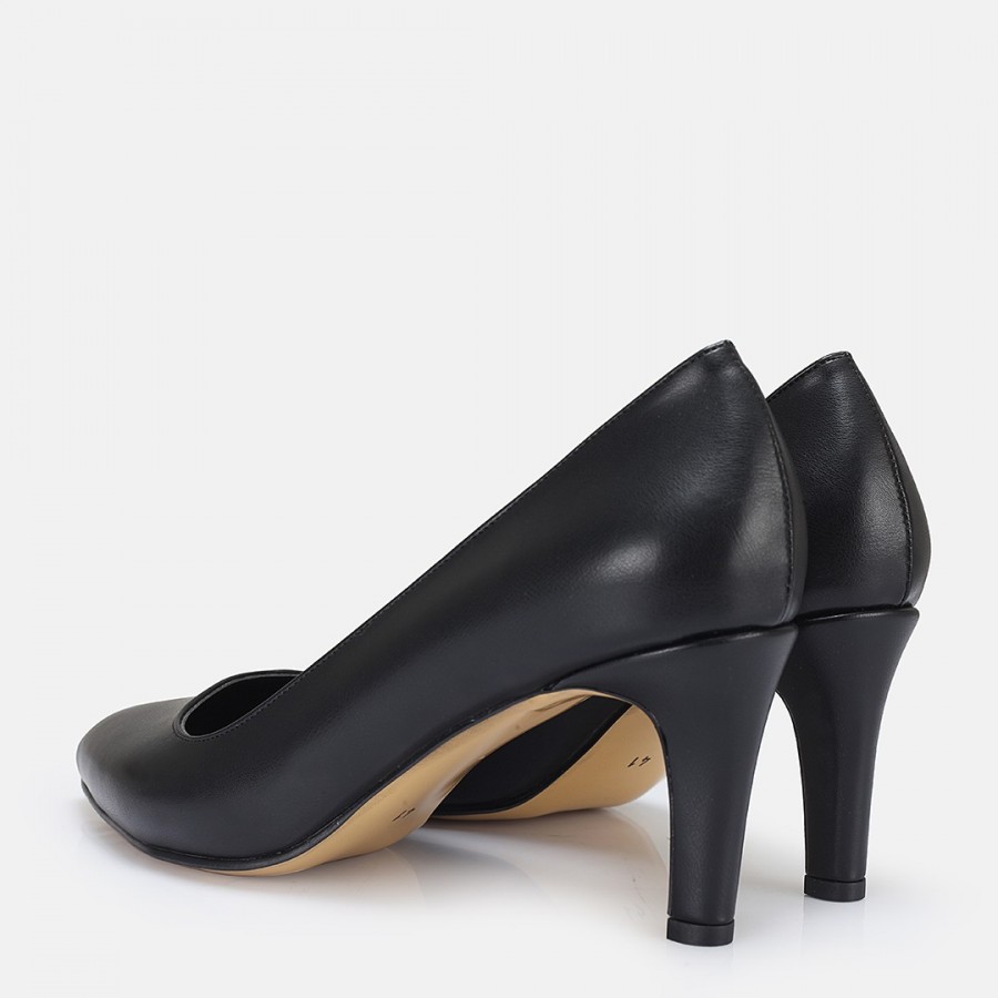 Stiletto Siyah Topuklu Ayakkabı