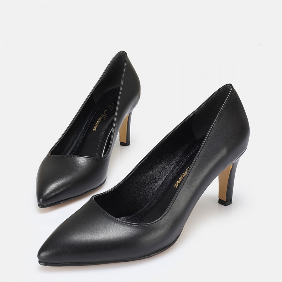 Stiletto Siyah Topuklu Ayakkabı